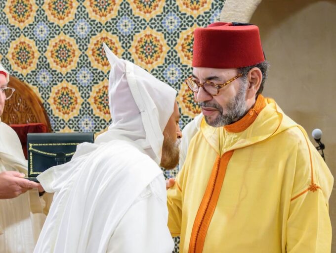 الملك محمد السادس يترأس بالقصر الملكي بالرباط حفلا دينيا إحياء لليلة القدر المباركة