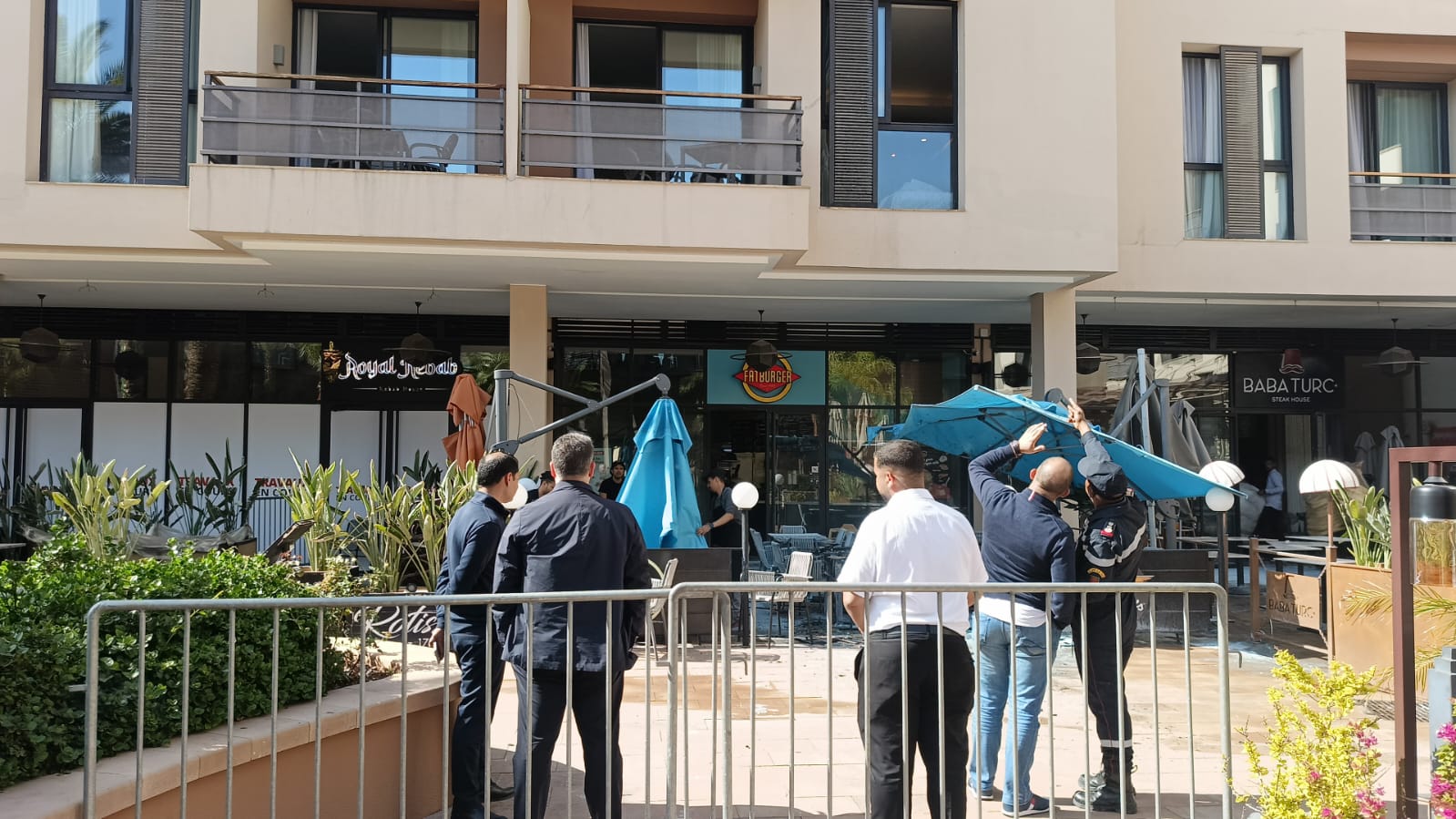 نشوب حريق بفندق رونالدو في مراكش والإدارة تقدم توضيحاتها حول الأسباب 

