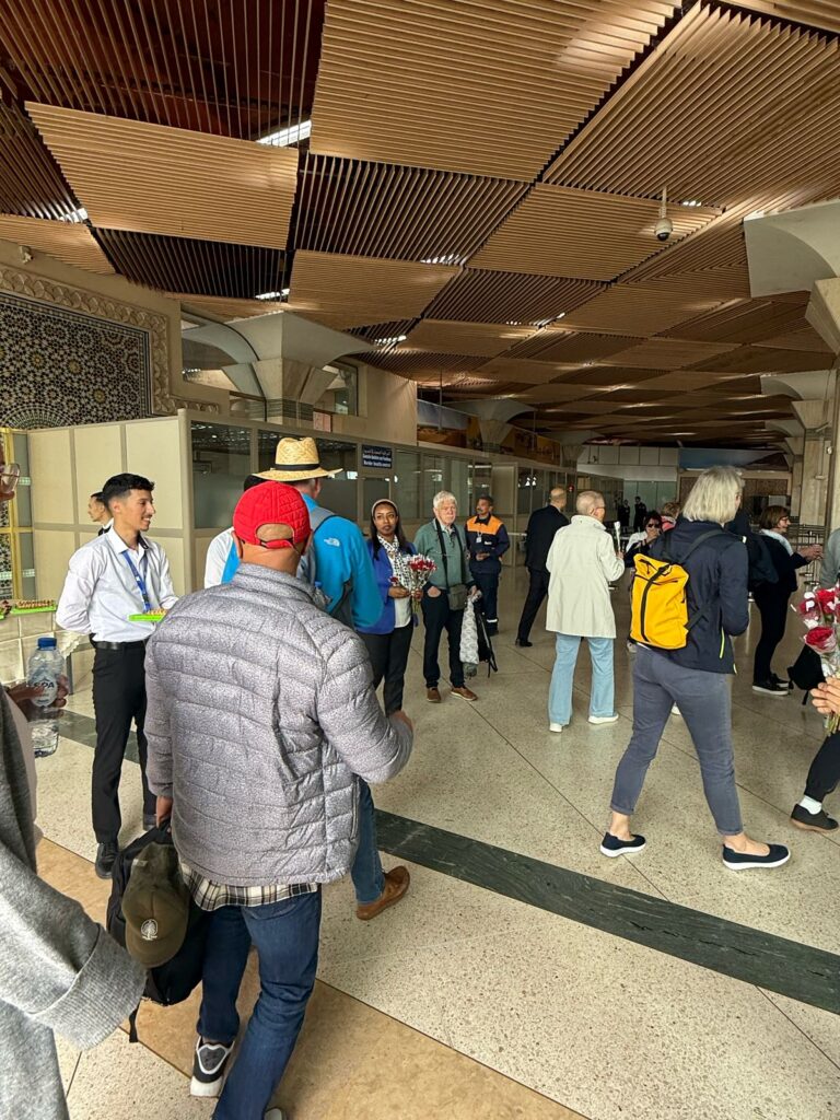 "أكادير ترحب بالرحلة الجوية الافتتاحية من أمستردام: لحظات لا تُنسى"