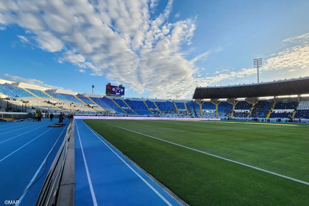 قبيل كأس إفريقيا 2025.. المركب الرياضي محمد الخامس بالدار البيضاء يكتسي حلة جديدة