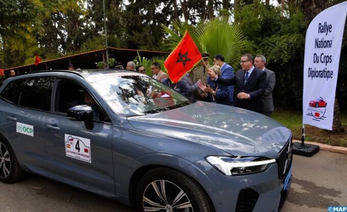 أزيلال.. اللحاق الوطني الـ20 للسيارات الخاص بالسلك الدبلوماسي يحط الرحال ببين الويدان