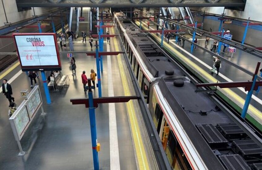 سرقة كابل نظام الإشارات تربك حركة قطارات السكك الحديدية في إسبانيا