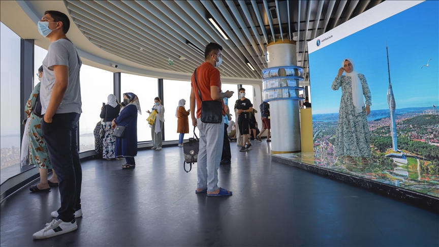 برج تشامليجا بإسطنبول يستقبل 2.3 مليون زائر في 4 سنوات