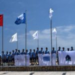 رفع اللواء الأزرق بميناء مارينا سمير وأربعة شواطئ تابعة لعمالة المضيق-الفنيدق