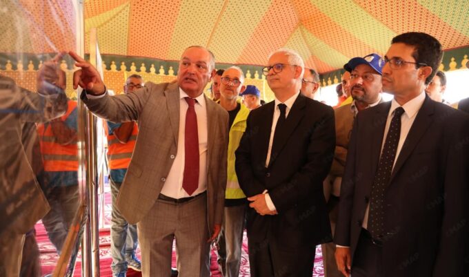 نزار بركة يعطي انطلاقة أشغال إنجاز الشطر الثالث من الطريق السريع فاس تاونات بكلفة إجمالية تناهز 324 مليون درهم