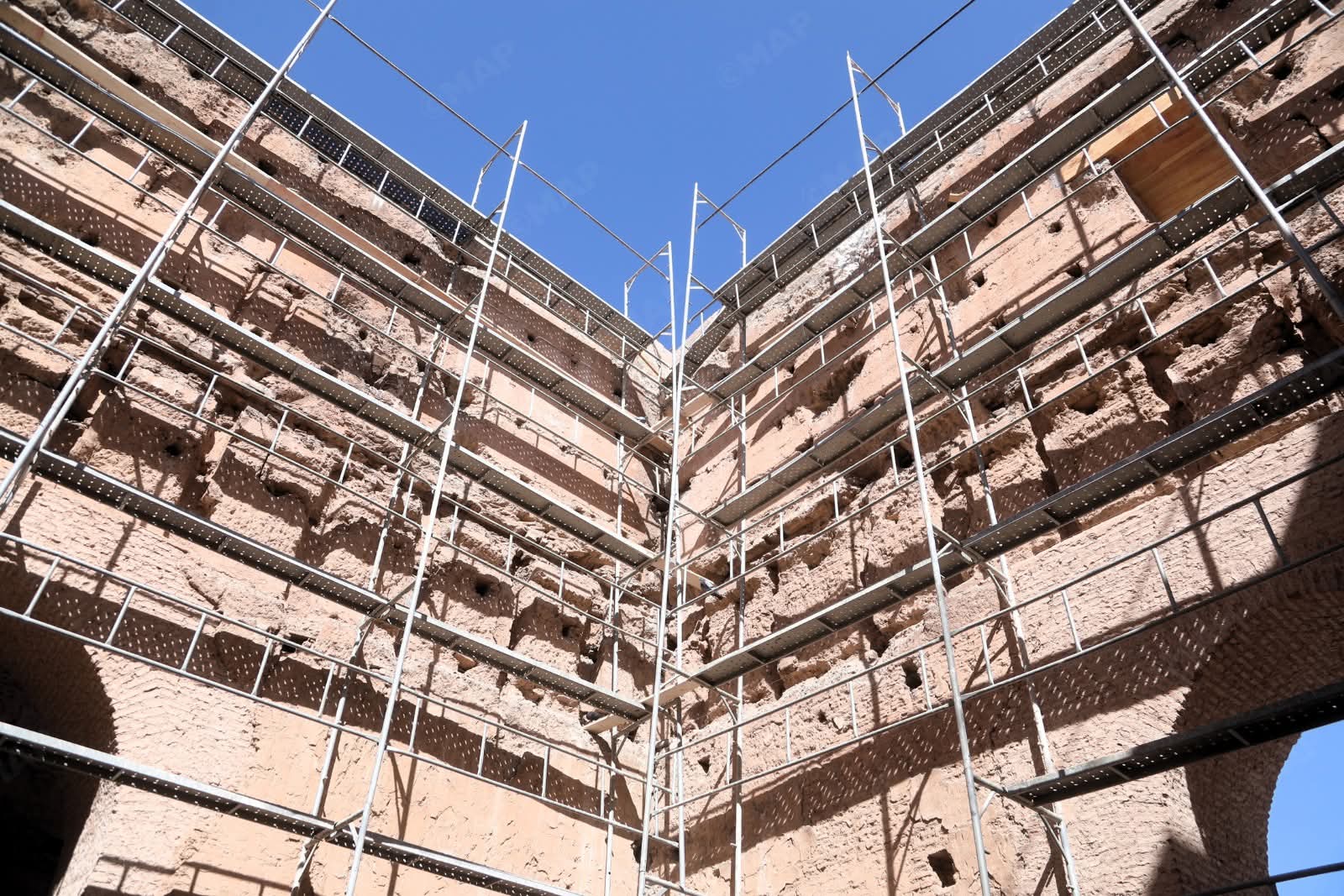 مراكش تواصل بعزم إعادة ترميم مآثرها التاريخية بعد الزلزال