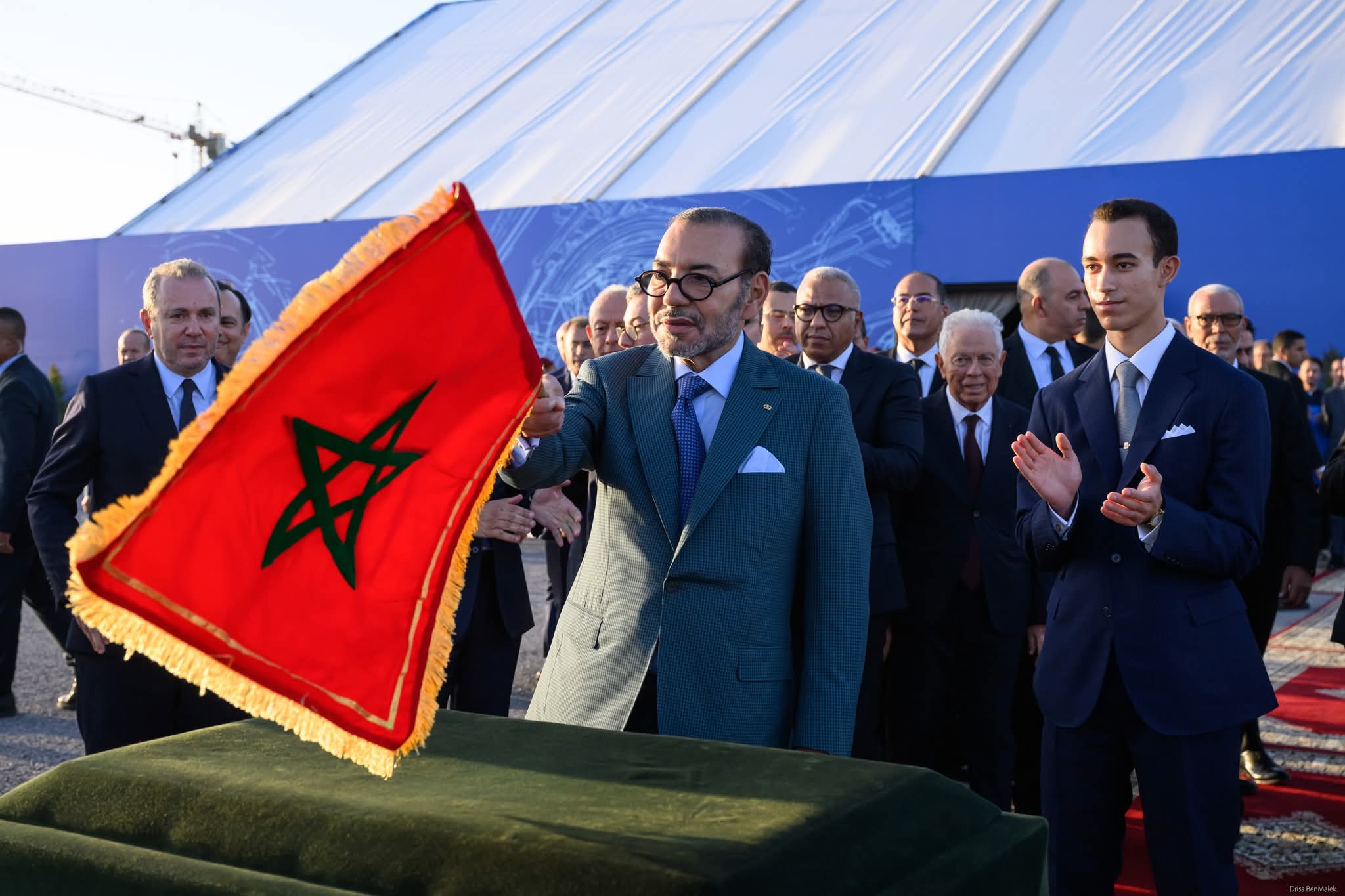 النواصر.. جلالة الملك يترأس حفل تقديم وإطلاق أشغال إنجاز المركب الصناعي لمحركات الطائرات التابع لمجموعة “سافران”