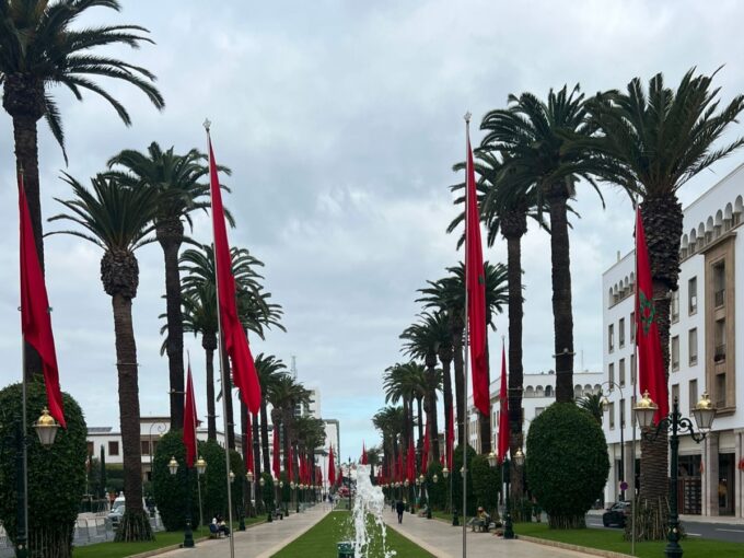 شوارع الرباط تتزين استعداداً لاستقبال أبطال العالم