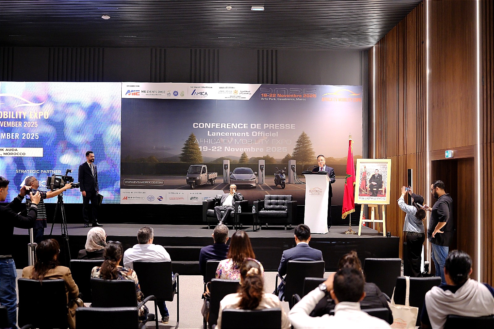 عشرات الشركات الصينية تستكشف السوق المغربية من خلال بوابة المعرض الدولي من معرض "Africa EV Mobility Expo"