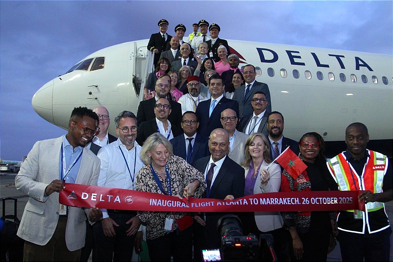شراكة استراتيجية ناجحة بين المكتب الوطني المغربي للسياحة (ONMT) وشركة دلتا الأمريكية تفتح خطا جويا مباشرًا بين أتلانتا الأمريكية ومراكش