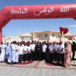 سباق التناوب الرمزي المسيرة الخضراء يحط الرحال بالكركرات في محطته ما قبل الأخير