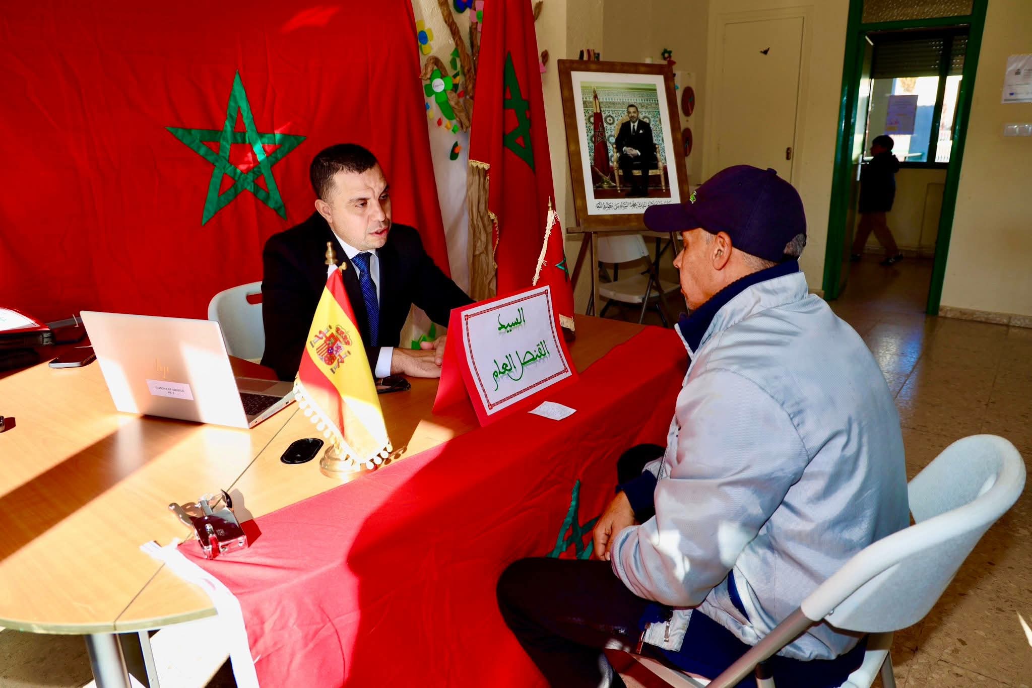 قنصلية متنقلة بمدينة "سيوداد ريال"‬ ريال لتيسير الخدمات القنصلية للجالية المغربية بإسبانياقنصلية متنقلة بمدينة "سيوداد ريال"‬ ريال لتيسير الخدمات القنصلية للجالية المغربية بإسبانيا