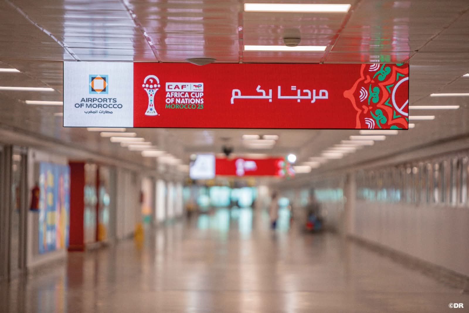 مطارات المملكة تتزين بألوان كأس أمم إفريقيا 2025