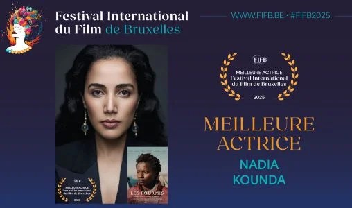 نادية كوندا أفضل ممثلة في المهرجان الدولي للفيلم ببروكسيل