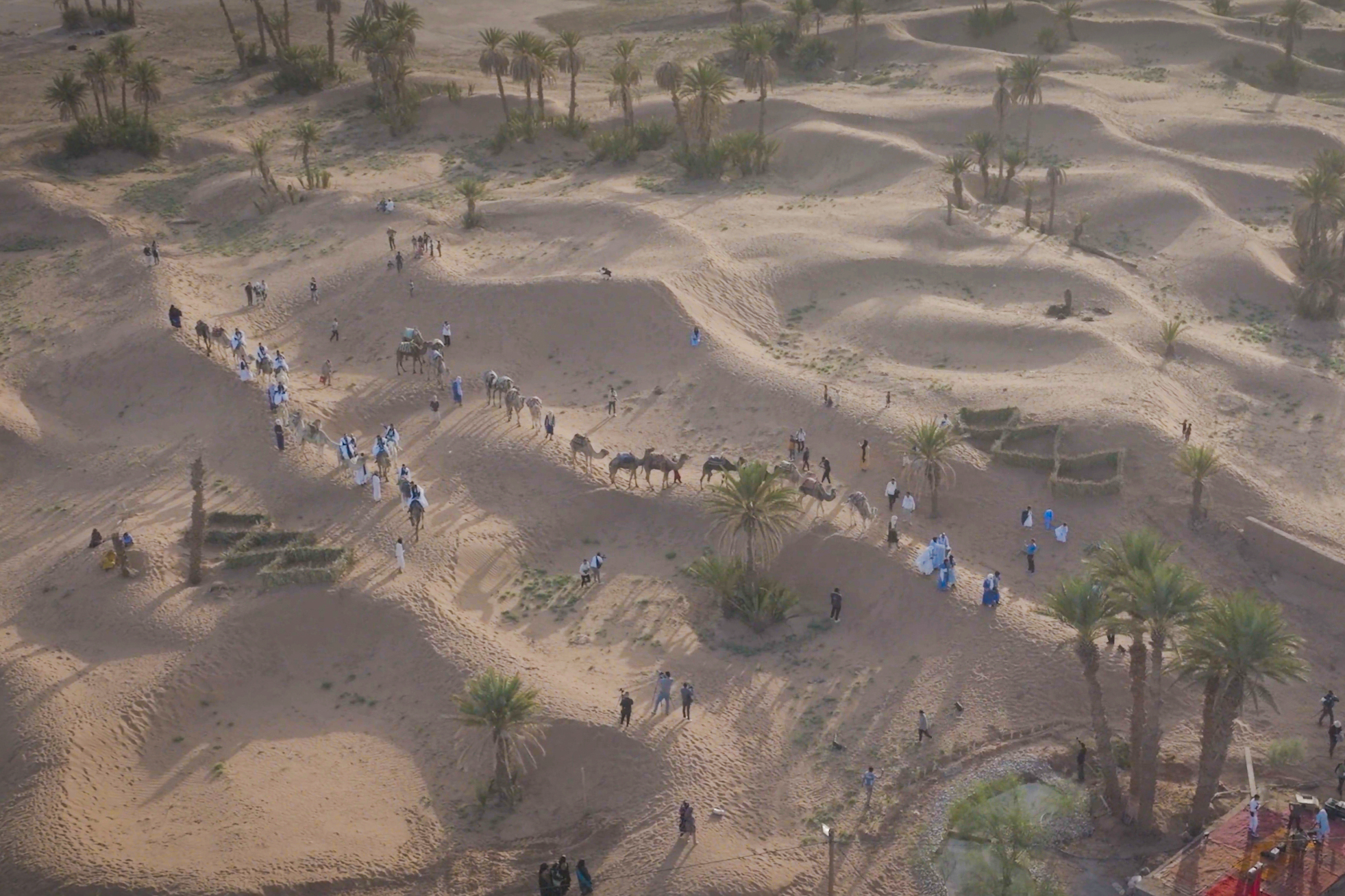 مهرجان “زمان”..ملتقى الثقافات الإفريقية بين كثبان محاميد الغزلان