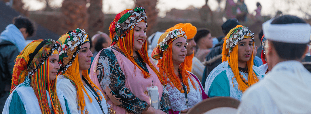 مهرجان “زمان”..ملتقى الثقافات الإفريقية بين كثبان محاميد الغزلان
