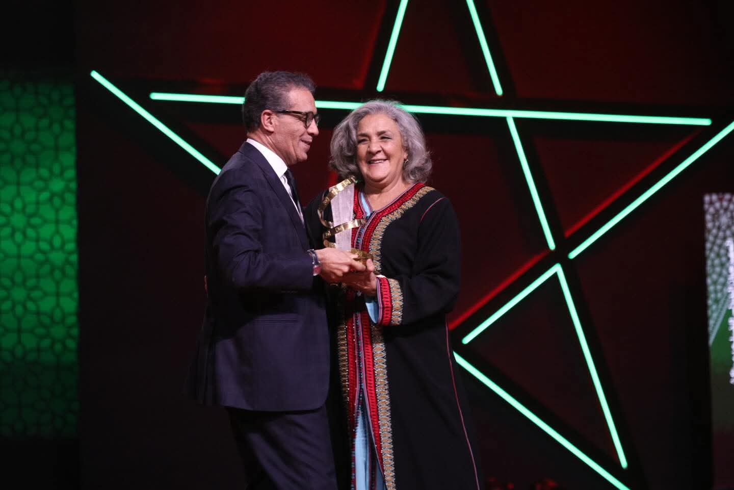 ماذا قالت "راوية" عن تكريمها في المهرجان الدولي للفيلم بمراكش (صور من حفل التكريم)