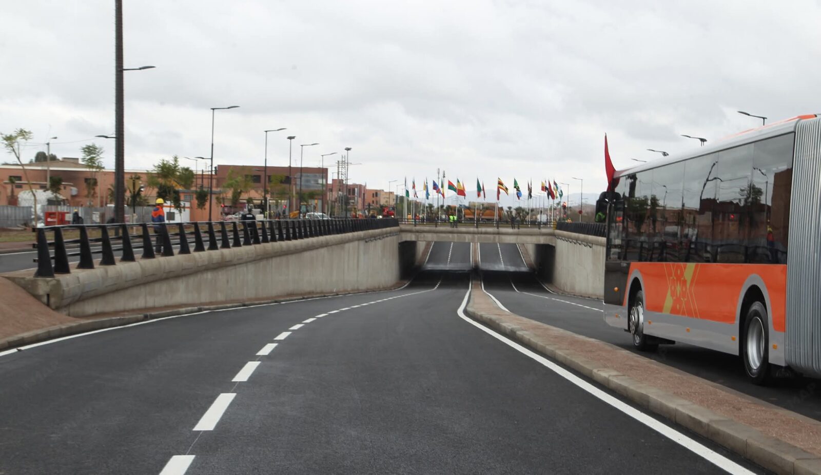 افتتاح ممر تحت أرضي لتعزيز انسيابية حركة السير بمدينة مراكش