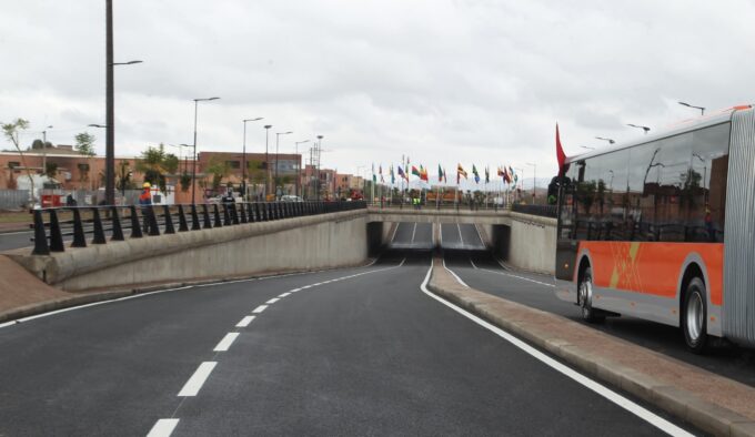 افتتاح ممر تحت أرضي لتعزيز انسيابية حركة السير بمدينة مراكش