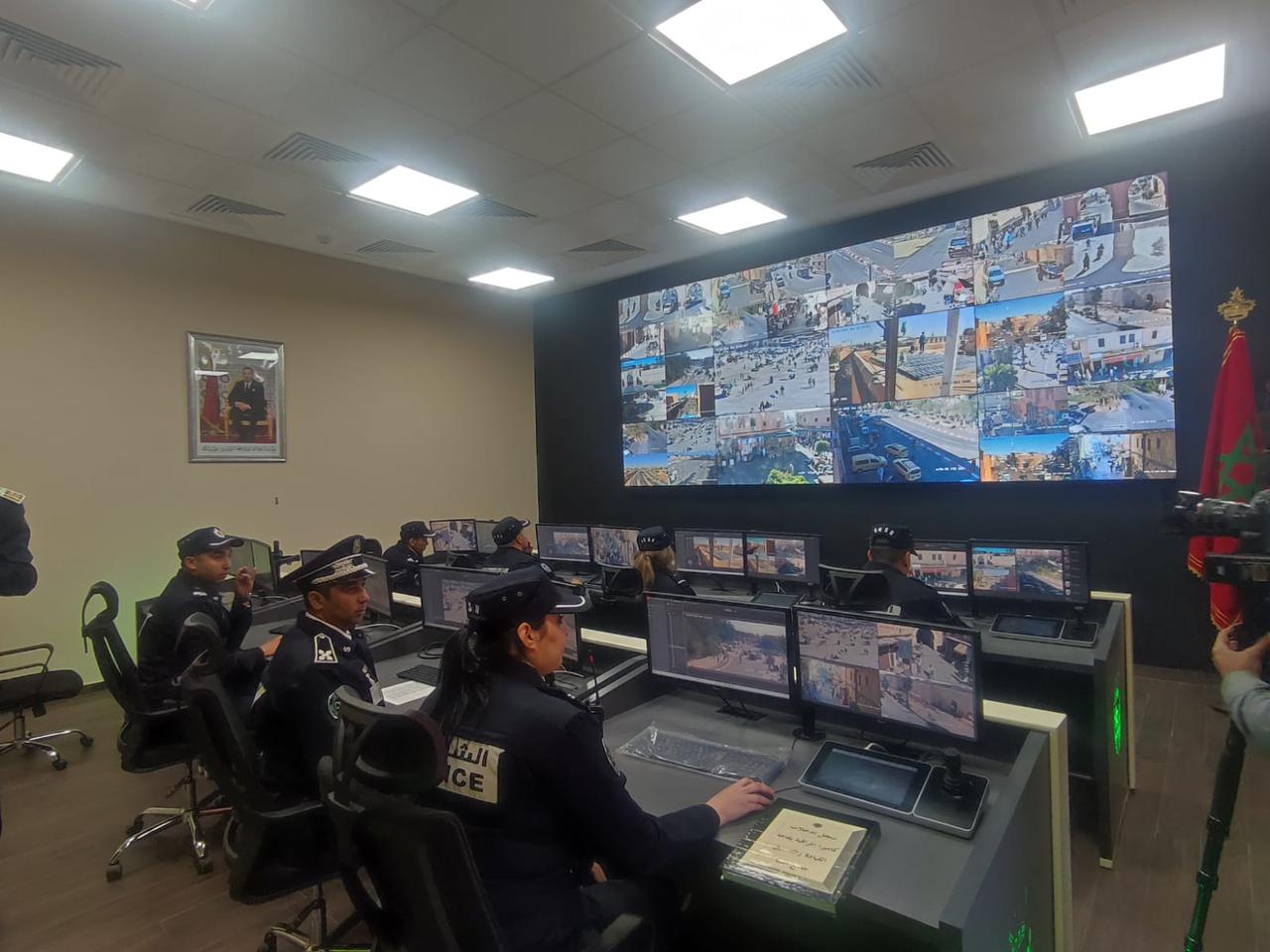 من أجل تجربة سياحية آمنة: افتتاح قاعة حديثة للتحكم بالكاميرات في قلب مراكش العتيقة