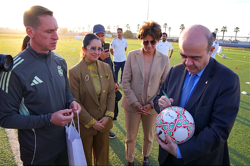 مؤسسة ريال مدريد تطلق برنامجها التربوي لكرة القدم من الرباط بشراكة مع بلاي ميكر لتعزيز قيم الرياضة لدى الشباب