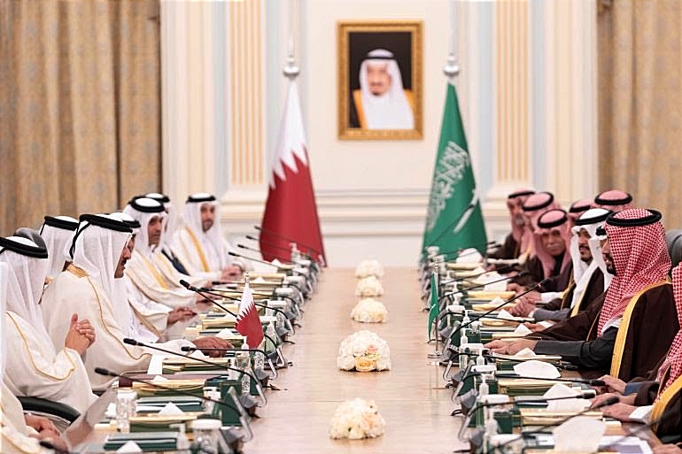 يربط بين الرياض والدوحة..السعودية وقطر تتفقان على تنفيذ مشروع قطار سريع يختصر المسافة بينهما في ساعتين