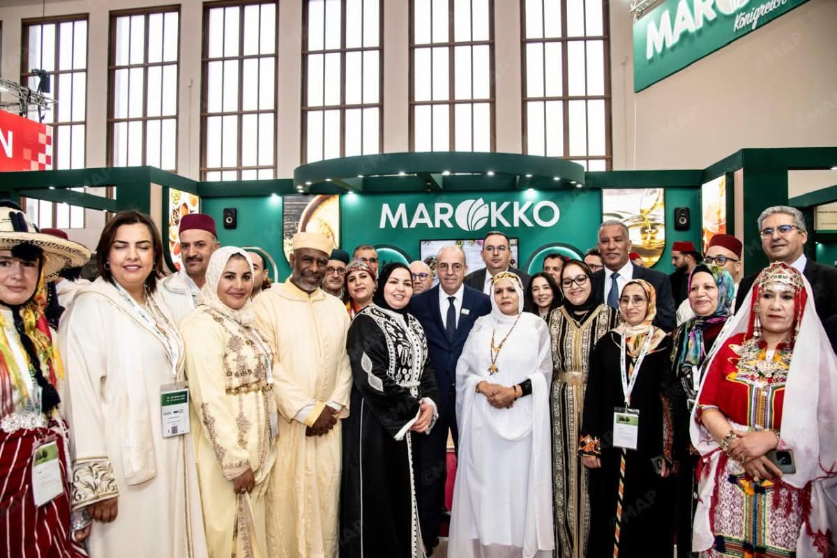 تدشين الجناح المغربي بالأسبوع الأخضر الدولي ببرلين