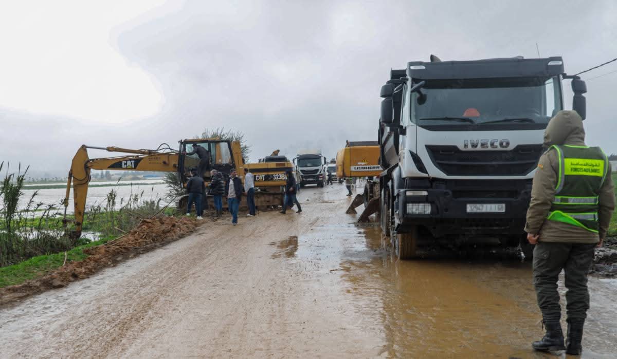 القصر الكبير .. تعبئة متواصلة لتدبير مخاطر ارتفاع منسوب وادي اللوكوس