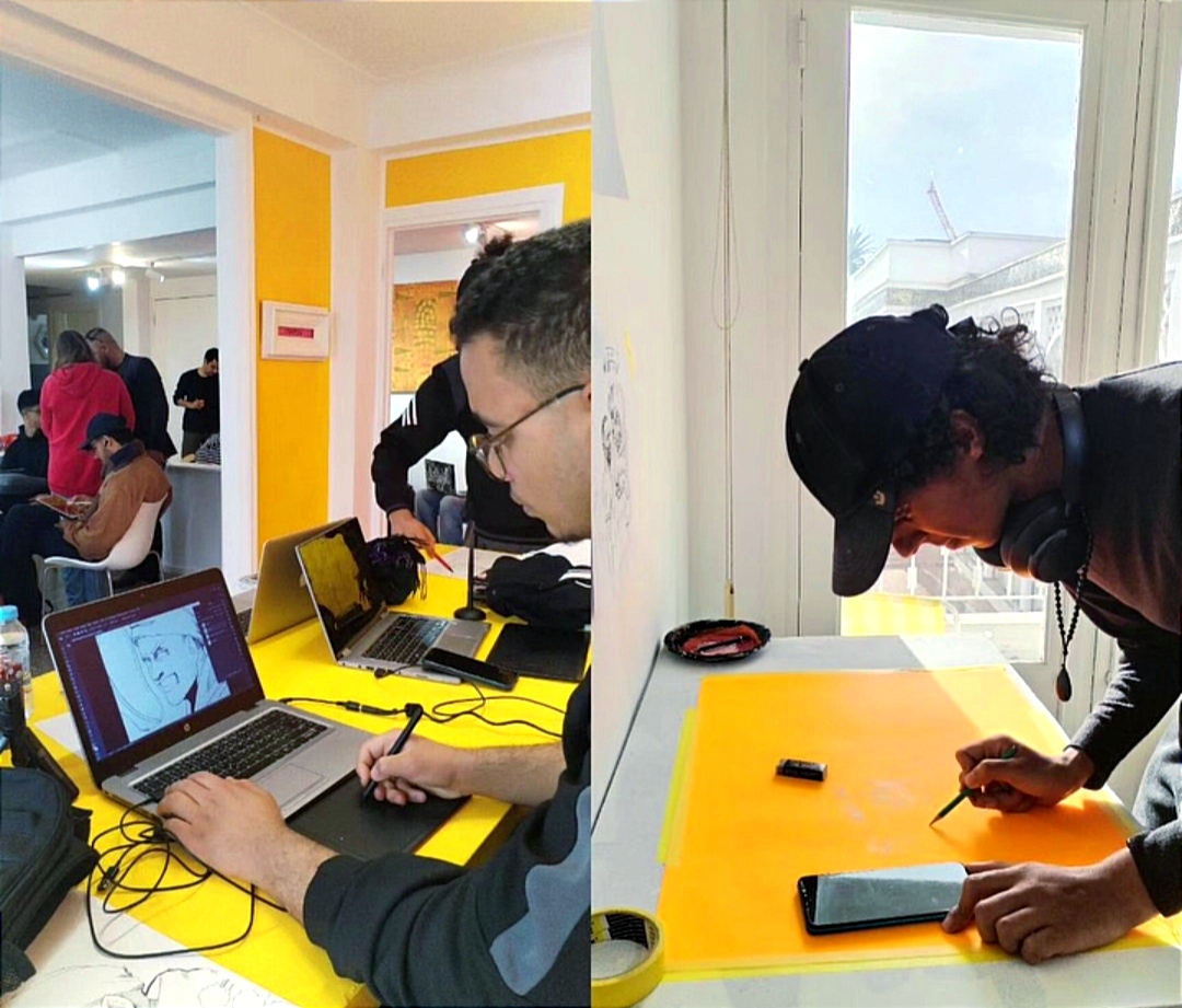 "CAN’RSEM" ورشات فنية تربط الإبداع الفني بدعم المنتخب المغربي خلال منافسات ال“كان” المغرب 2025