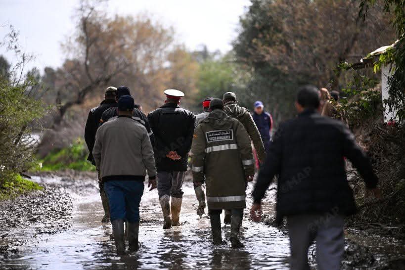سيدي قاسم.. تدابير وقائية بدوار آيت داود تحسبا لارتفاع منسوب مياه واد سبو