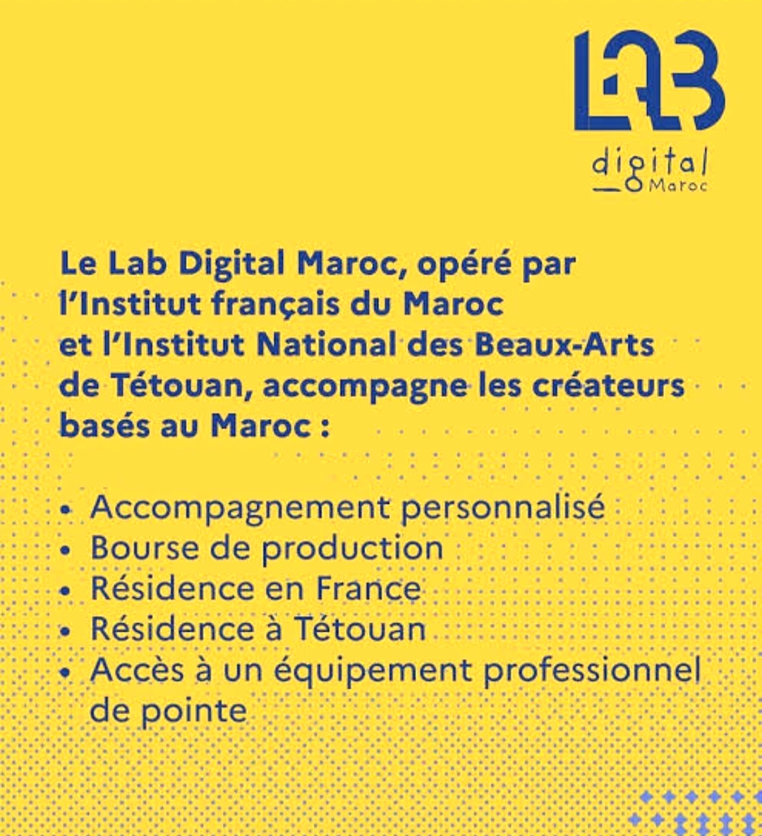 المعهد الفرنسي بالمغرب يطلق “لاب ديجيتال المغرب 2026” لدعم الفنون الرقمية واحتضان المواهب الشابة بتطوان