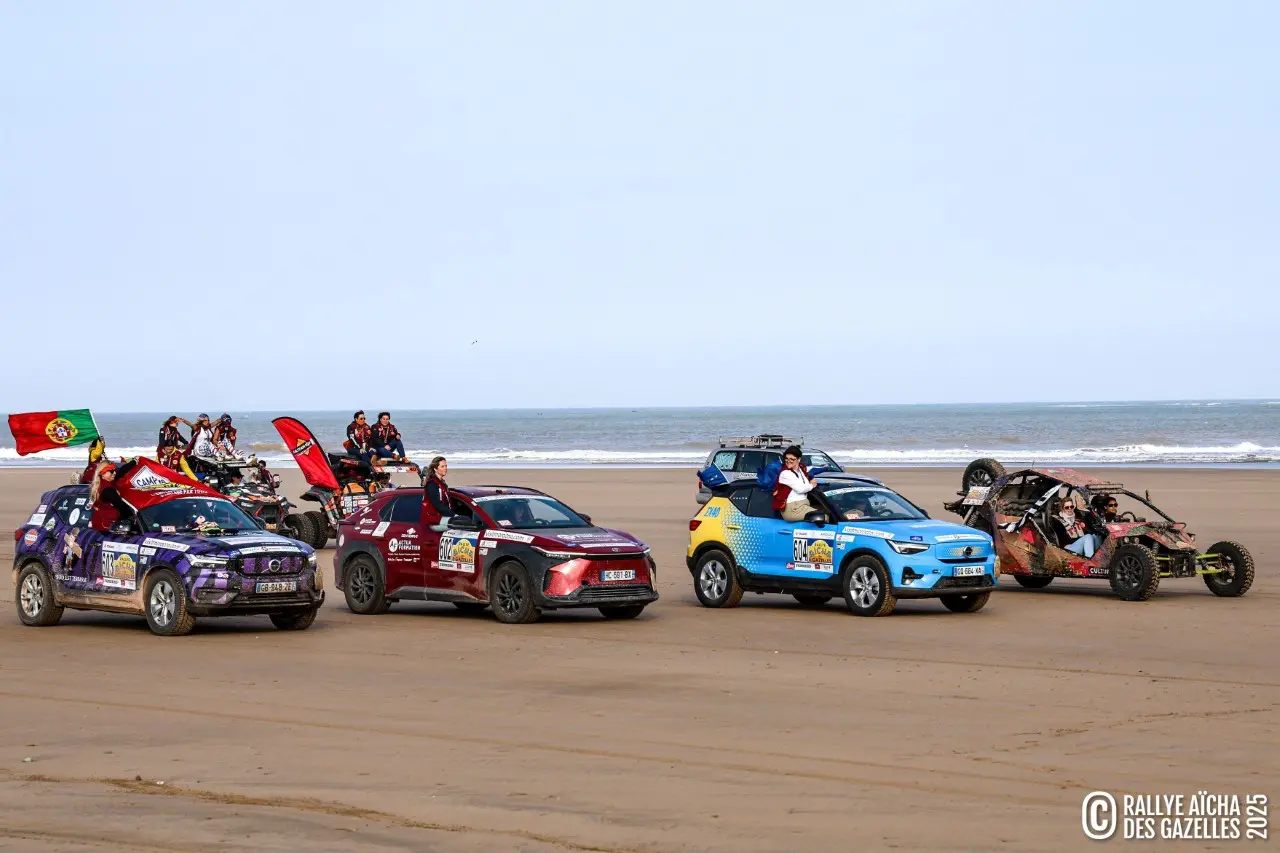 رالي “عائشة للغزالات” ينطلق من نيس نحو الصحراء المغربية.. 160 طاقمًا نسائيًا في تحدٍ رياضي عالمي