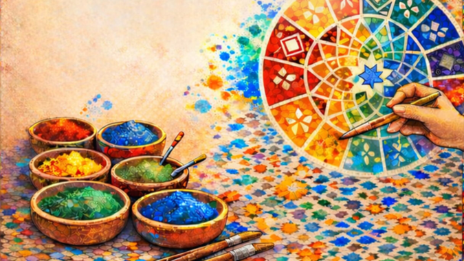 فيلا الفنون بالدار البيضاء تحتضن “ألوان المغرب”: تجربة ثقافية تفاعلية تعيد اكتشاف التراث عبر سحر الألوان