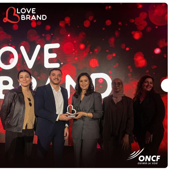 المكتب الوطني للسكك الحديدية يتوج بجائزة “Love Brand Silver 2026” تأكيداً لمكانته في قلوب المغاربة