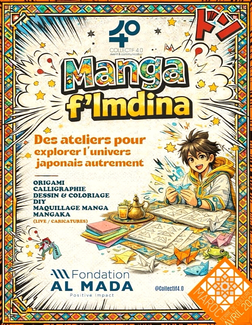 الدار البيضاء تحتفي بالثقافة اليابانية: “مانجا فالمدينة” يجذب العائلات في تجربة فنية تفاعلية