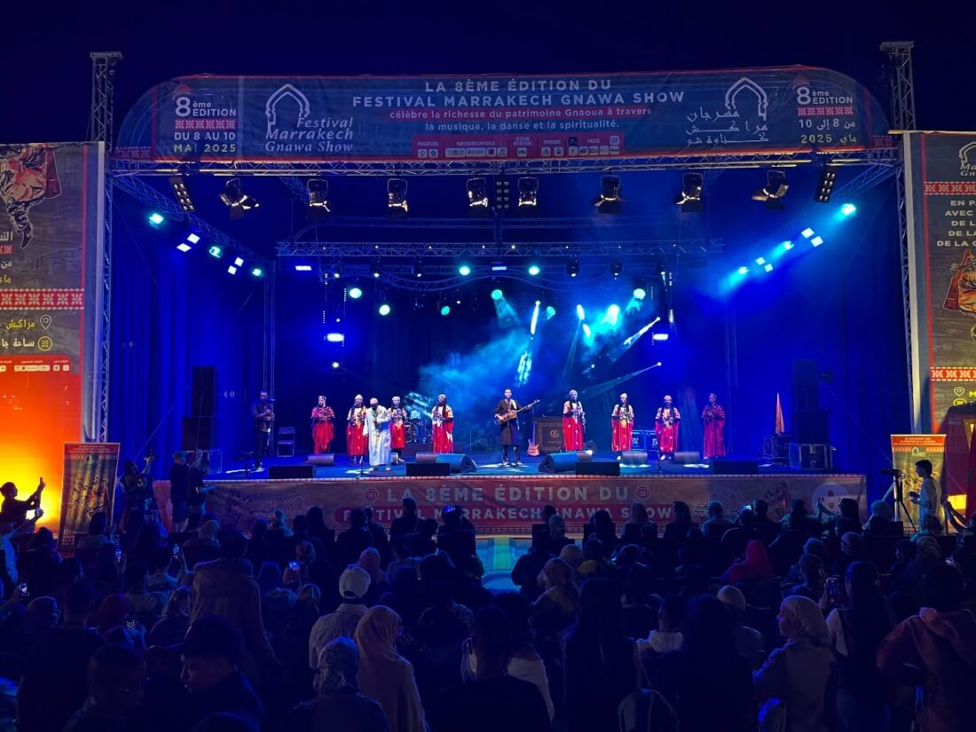 مراكش تحتفي بإيقاعات كناوة في النسخة التاسعة من مهرجان مراكش كناوة شو