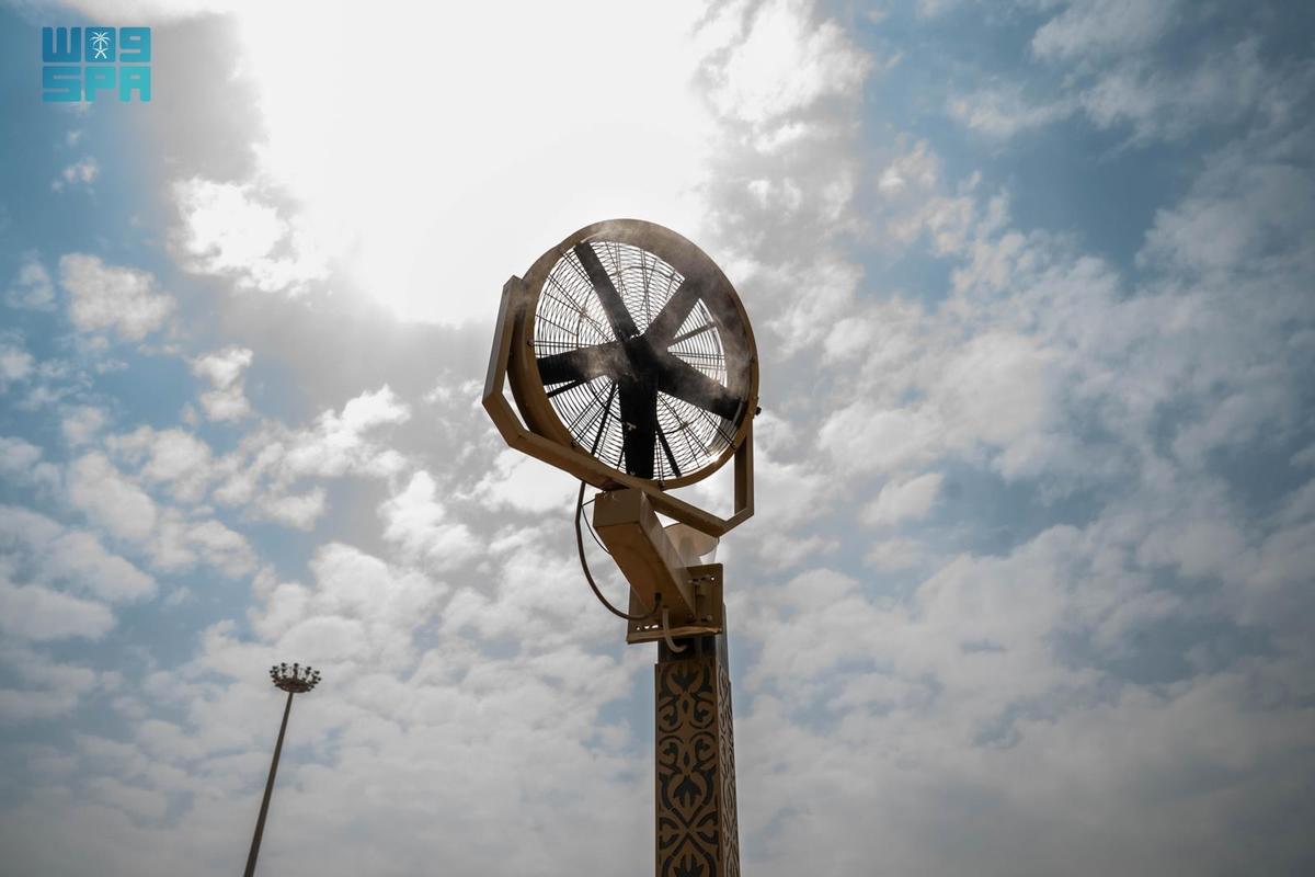 “كدانة” توسع منظومتي "التبريد" الرذاذ والسقيا بالمشاعر المقدسة لخدمة الحجاج في موسم الحج