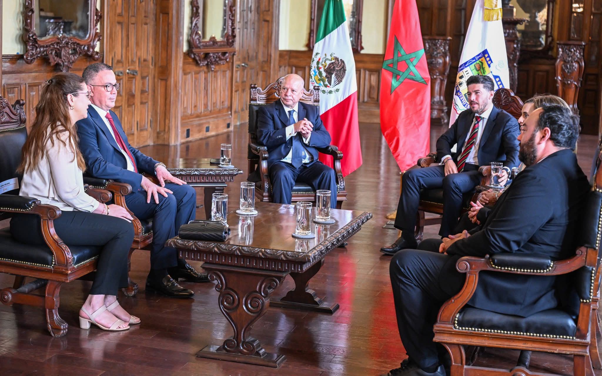 مونتيري تكتسي ألوان المغرب.. استقبال رسمي واستعدادات استثنائية قبل القمة المونديالية أمام هولندا