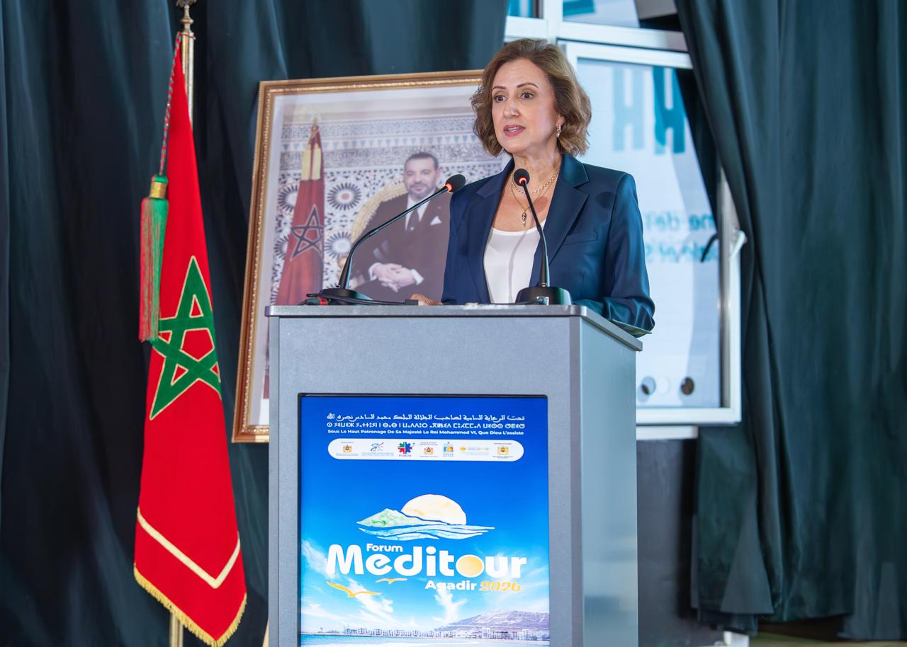المغرب يدعو إلى تعزيز الشراكة السياحية المتوسطية خلال افتتاح منتدى MEDITOUR 2026 بأكادير