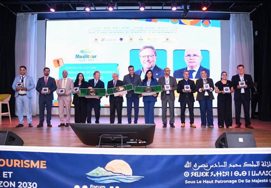 منتدى ميديتور يختتم أشغاله بـ"إعلان أكادير".. ويضعه خارطة طريق جديدة لمستقبل السياحة المتوسطية في أفق 2030