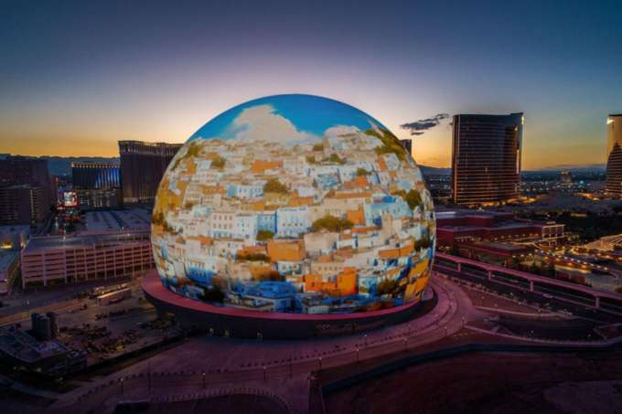 حملة المكتب الوطني المغربي للسياحة على واجهة ” Sphere” في لاس فيغاس.. تخلق زخما دوليا حول العلامة السياحية “Visit Morocco”