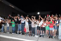 استقبال جماهيري حافل لبعثة المنتخب المغربي لدى وصولها إلى أرض الوطن بعد مشوار مونديالي مميز