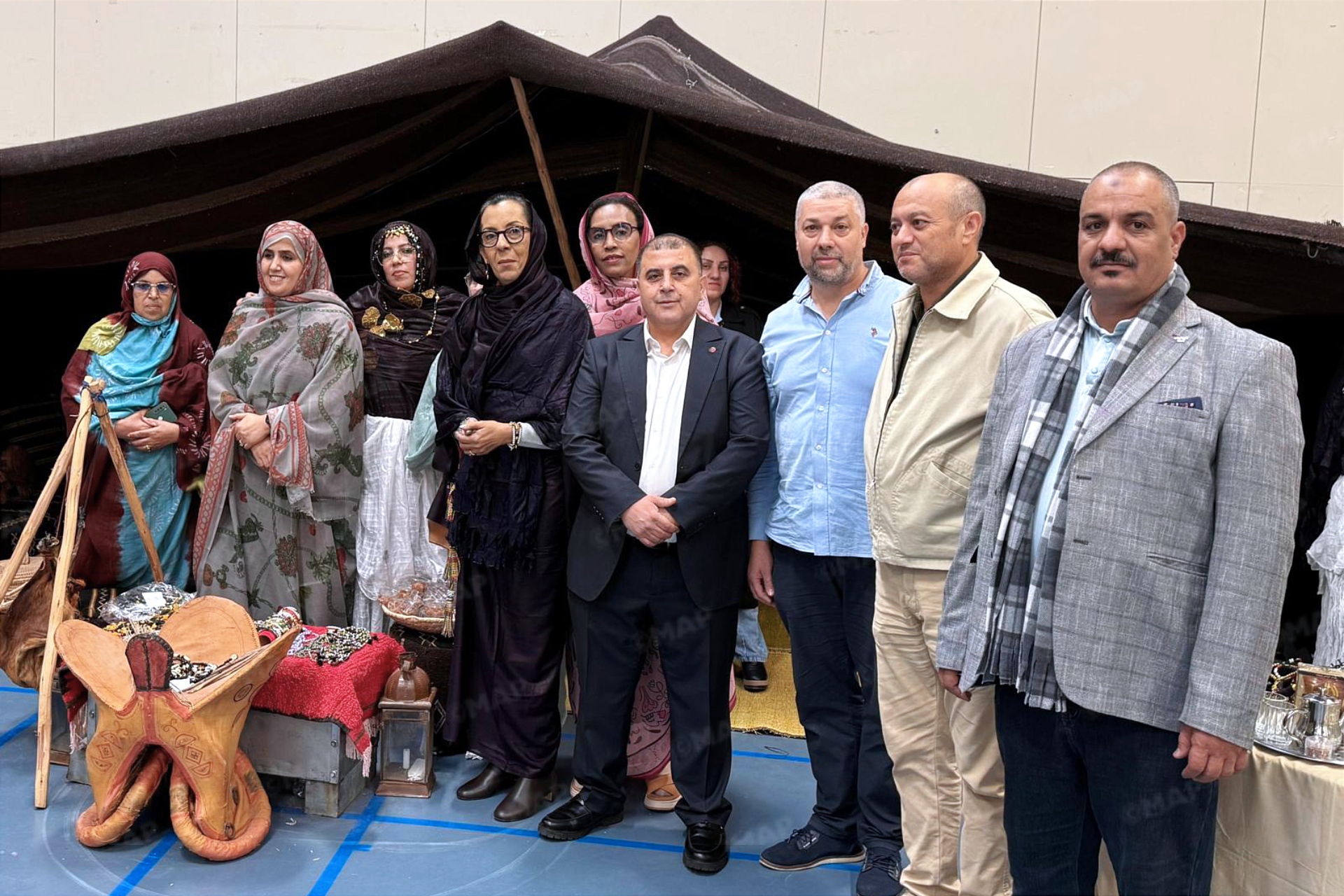 الخيمة الصحراوية تخطف الأنظار في كوبنهاغن.. الصناعة التقليدية المغربية تبهر السوق الدنماركية